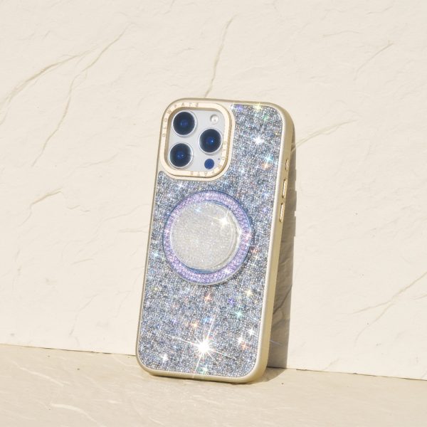 Magnetic Crystal Mirror Stand-Silver - Lucky Star - Image 3