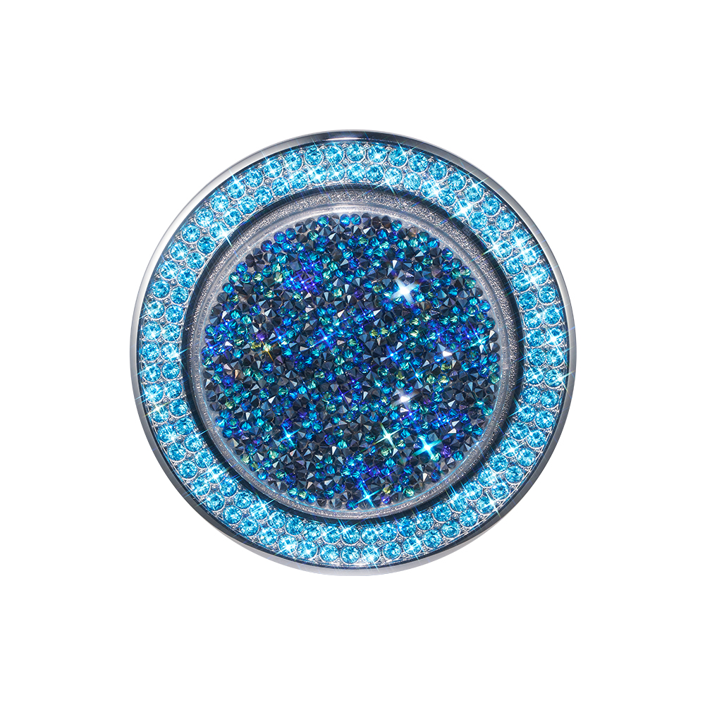 Magnetic Crystal Mirror Stand-Blue - Spring of Wisdom