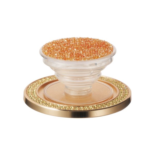 Magnetic Crystal Mirror Stand-Gold · Stream of Wealth - Image 2