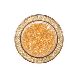 Magnetic Crystal Mirror Stand-Gold · Stream of Wealth